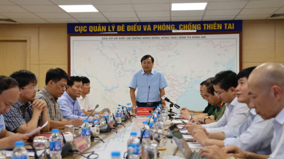 Bộ Nông nghiệp và Môi trường họp ứng phó với bão số 1 và mưa lớn