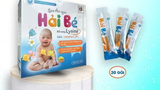 Bộ Y tế khuyến cáo người dân không nên sử dụng thực phẩm bảo vệ sức khoẻ Siro ăn ngon Hải Bé