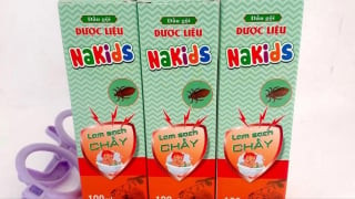 Tiêu hủy lô sản phẩm dầu gội dược liệu Nakids làm sạch chấy của Công ty TNHH dược mỹ phẩm Quang Xanh