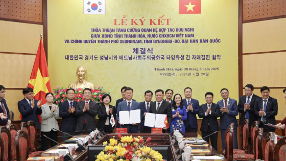 Thanh Hóa – Seongnam tăng cường hợp tác đầu tư về công nông nghiệp, du lịch và y tế