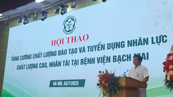 Bệnh viện Bạch Mai đẩy mạnh chiến lược thu hút và đào tạo nhân lực chất lượng cao