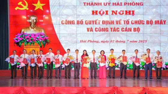 Hải Phòng bổ nhiệm Giám đốc và 6 Phó Giám đốc Sở Y tế
