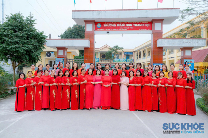 Trường mầm non Thành Lợi: Nơi ươm mầm những ước mơ trẻ thơ