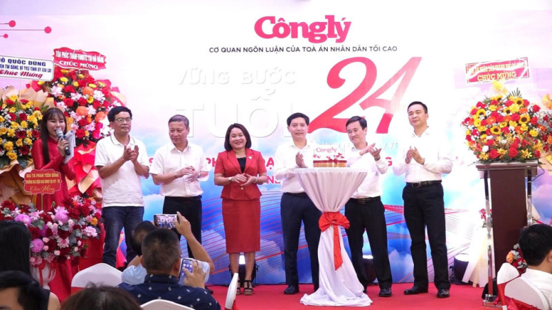 Ra mắt Văn phòng Đại diện Báo Công lý tại Đà Nẵng