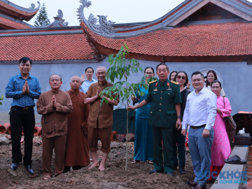 Hành trình trồng Cây Di sản tại chùa Giám – Hải Dương: Gìn giữ giá trị tâm linh và y học từ trầm hương