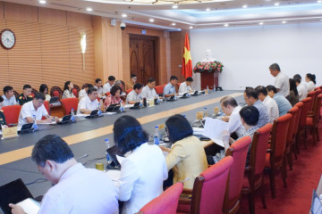 Thường trực Ủy ban Văn hóa và Xã hội của Quốc hội thẩm tra sơ bộ dự án Luật phòng bệnh
