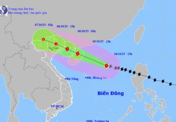Bão số 11 giật cấp 16 trên Biển Đông, Khánh Hòa cảnh giác mưa lớn cục bộ