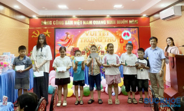 "Đêm hội trăng rằm" tại Bệnh viện Phổi tỉnh Phú Thọ
