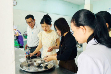 TP. Huế: Kiểm tra giám sát công tác phòng chống dịch và vệ sinh trường học trên địa bàn
