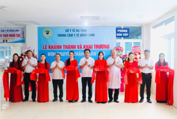 Hà Tĩnh : Trung tâm Y tế Hồng Lĩnh khánh thành và khai trương Đơn nguyên Thận nhân tạo