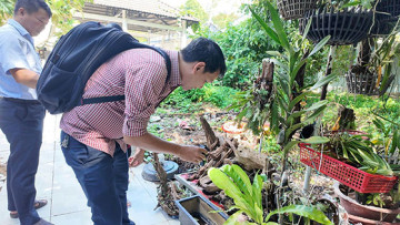 Triển khai phun hóa chất diệt muỗi tại Khu ký túc xá Đại học Cần Thơ