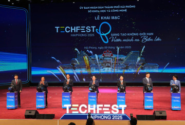 Techfest Hải Phòng 2025: Hơn 1.000 sản phẩm công nghệ và đổi mới sáng tạo được giới thiệu