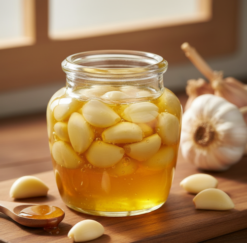 Những công dụng bất ngờ của tỏi ngâm mật ong