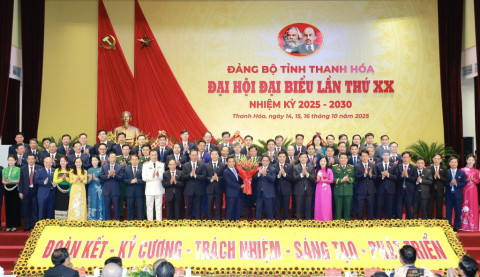 Thủ tướng Phạm Minh Chính dự và chỉ đạo Đại hội Đảng bộ tỉnh Thanh Hóa lần thứ XX