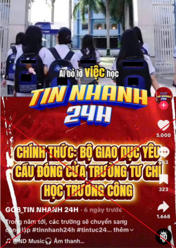 Bộ Giáo dục và Đào tạo bác tin đồn “giải tán trường tư thục”: Cảnh báo người dân không lan truyền thông tin sai lệch
