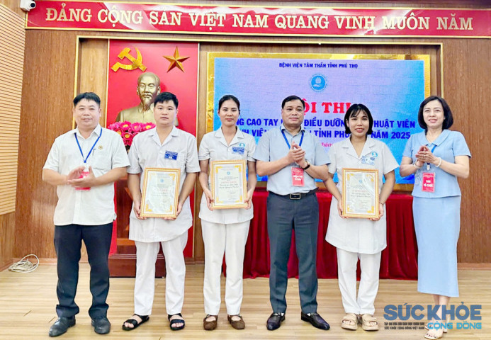 Bệnh viện Tâm thần tỉnh Phú Thọ tổ chức Hội thi “Nâng cao tay nghề Điều dưỡng, Kỹ thuật viên” năm 2025