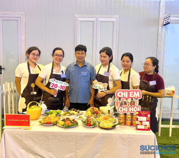 Trung tâm Y tế Khu vực Tam Dương rộn ràng hội thi nấu ăn chào mừng 95 năm Ngày Phụ nữ Việt Nam 20/10