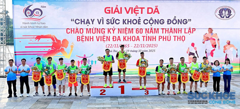 Phú Thọ: Giải việt dã “Chạy vì sức khỏe cộng đồng”