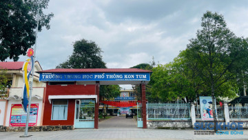Quảng Ngãi: Trường THPT Kon Tum – 50 năm dựng xây và phát triển, tỏa sáng truyền thống hiếu học