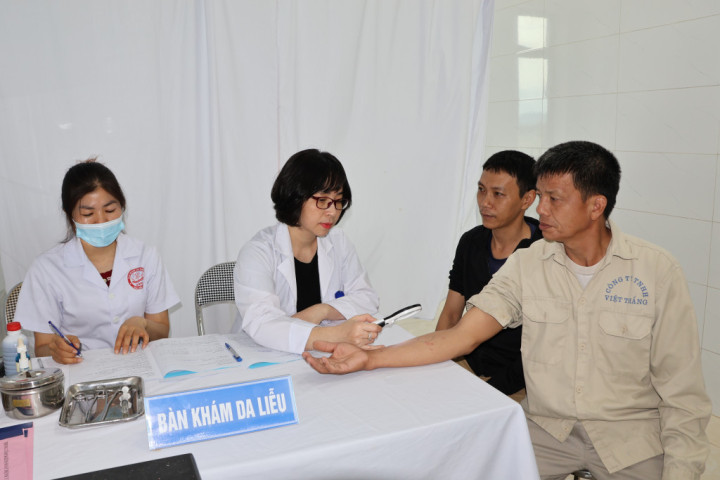 Bắc Ninh: Khám bệnh nghề nghiệp cho người lao động tại các doanh nghiệp