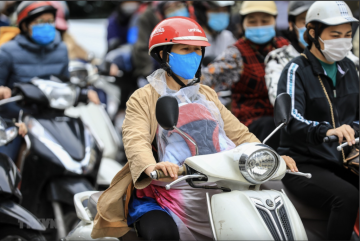 Không khí lạnh tăng cường, miền Bắc rét đậm, miền Trung mưa lớn
