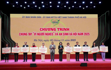 Chung tay “Vì người nghèo”, Hà Nội tiếp nhận 93 tỷ đồng phục vụ công tác an sinh xã hội