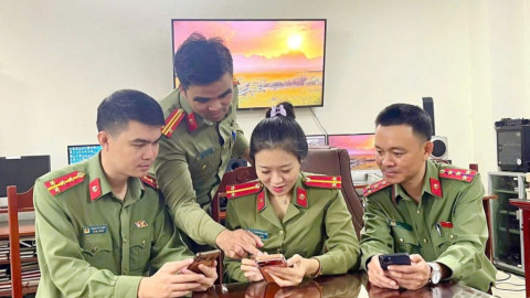 Công an Thanh Hóa góp ý văn kiện Đại hội XIV bằng chuyển đổi số