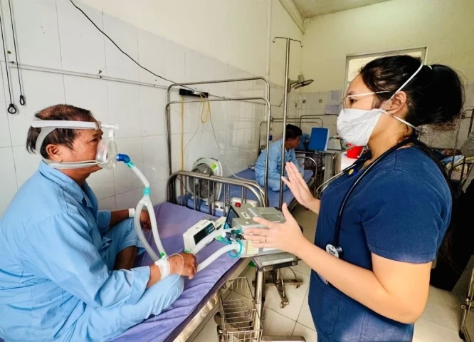 Bệnh viện Phổi Thanh Hóa lan tỏa mô hình môi trường y tế xanh – sạch - không khói thuốc