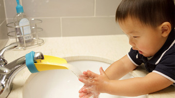 Phòng viêm dạ dày ruột cho trẻ