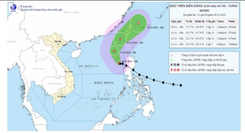 Thanh Hóa triển khai công tác ứng phó bão số 14