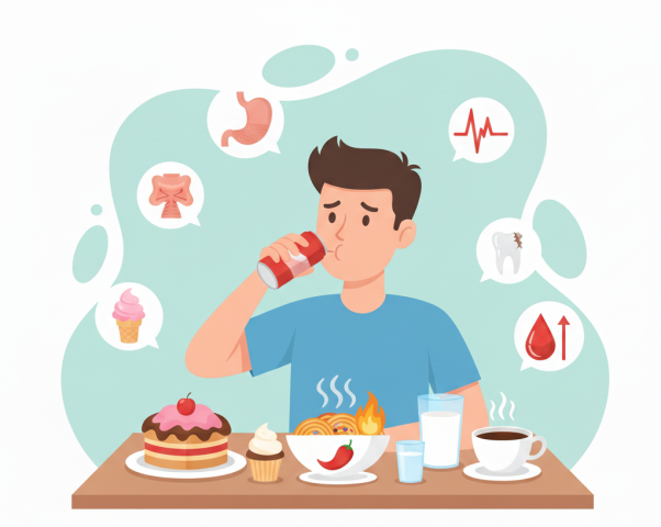 Những loại thức ăn không nên kết hợp với nước ngọt có ga