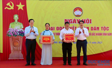 Khánh Hòa: Phó Thủ tướng Mai Văn Chính dự Ngày hội Đại đoàn kết tại xã Bắc Khánh Vĩnh