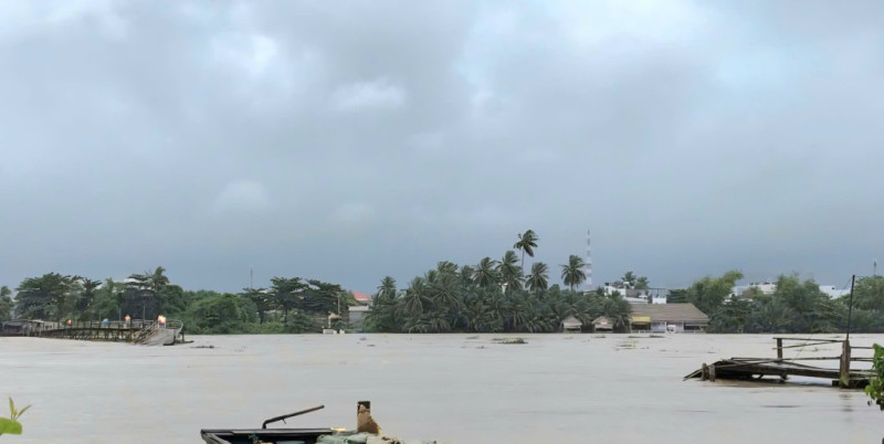 Khánh Hòa phát công điện khẩn yêu cầu toàn tỉnh ứng phó mưa lớn, lũ quét và sạt lở
