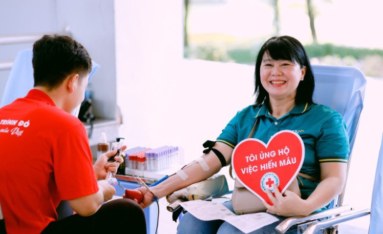 13 năm, hơn 1 triệu đơn vị máu được trao đi – dấu ấn nhân ái và bền vững của Hành trình Đỏ