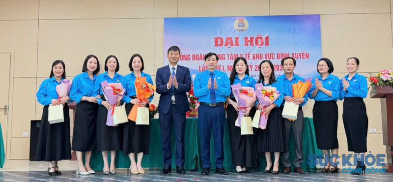 Đại hội Công đoàn khởi đầu mới tại Trung tâm Y tế khu vực Bình Xuyên tỉnh Phú Thọ