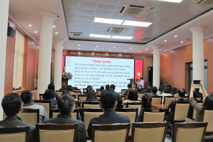 Ngành Y tế Hà Nội đối thoại tháo gỡ thủ tục hành chính trong khám chữa bệnh: Hướng đến phục vụ người dân tốt hơn