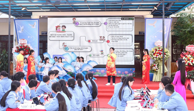 Hải Phòng: Trường THCS Trương Công Định đổi mới giờ học gắn với phát triển năng lực số
