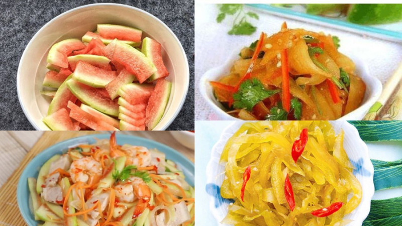 Cùi dưa hấu có tác dụng gì?