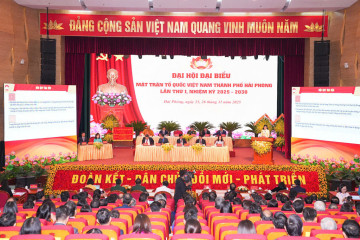 Đại hội đại biểu Mặt trận Tổ Quốc Việt Nam thành phố Hải Phòng lần thứ nhất, nhiệm kỳ 2025-2030