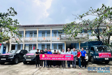 Hội GDCSSKCĐ Việt Nam chung tay ủng hộ đồng bào lũ lụt tại Đắk Lắk