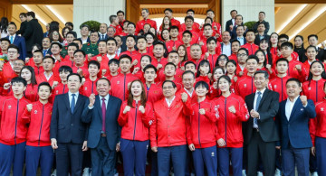 Thủ tướng dự lễ xuất quân, "tiếp lửa" cho Đoàn Thể thao Việt Nam dự SEA Games 33