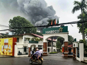 Cháy Nhà máy bia Hà Nội: Không có thương vong về người