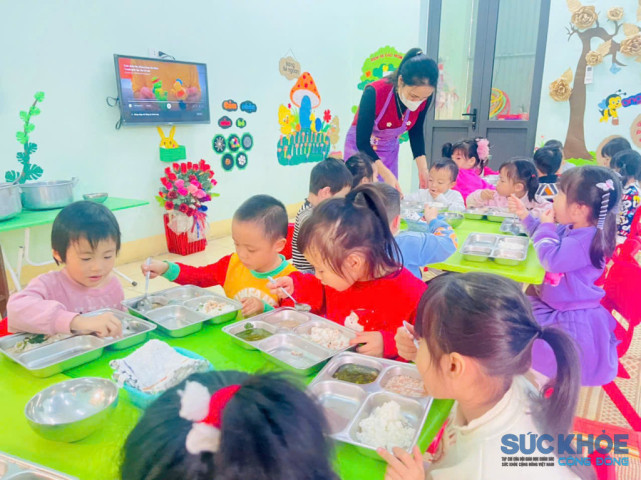 Bữa ăn an toàn, môi trường học tập lành mạnh