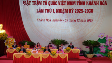Khánh Hòa củng cố khối đại đoàn kết, hướng tới phát triển bền vững và nâng cao đời sống Nhân dân