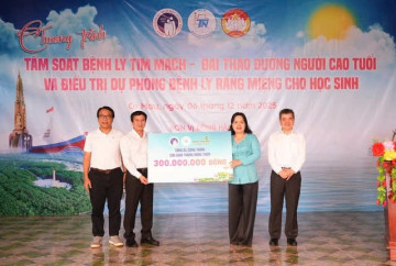 Tầm soát tim mạch, đái tháo đường và chăm sóc răng miệng cho 1.000 người dân Cà Mau