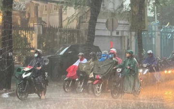 TP. Hồ Chí Minh dự kiến đón mưa trái mùa trong vài ngày tới