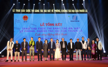 Âm nhạc lên tiếng vì cộng đồng: Tổng kết cuộc thi ca khúc phòng, chống tác hại thuốc lá 2025