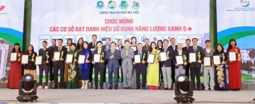 Hà Nội tôn vinh 87 cơ sở đạt danh hiệu “Năng lượng xanh 2025”