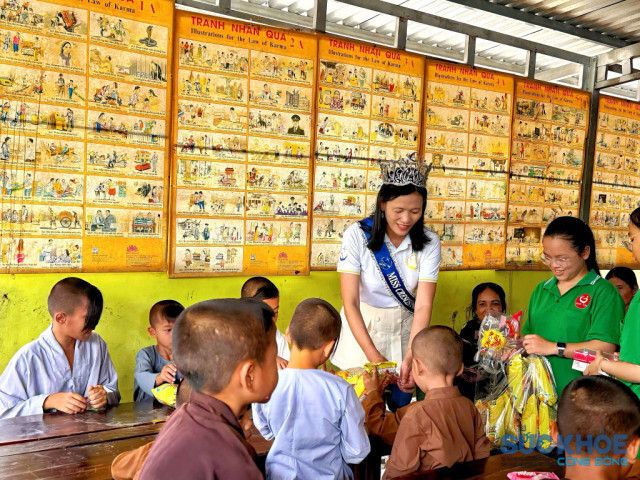 Nguyễn Thị Minh Tâm bắt đầu hành trình Hoa hậu Trăng Khuyết Việt Nam 2025 từ những điều tử tế giản dị