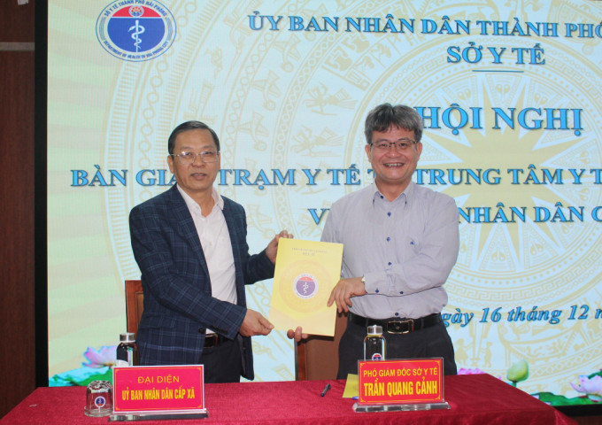Hải Phòng bàn giao 114 trạm y tế về UBND cấp xã quản lý